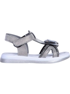 Moda Ayakkabı Nerissa 1124 Kız Çocuk Taşlı Sandalet Ayakkabı