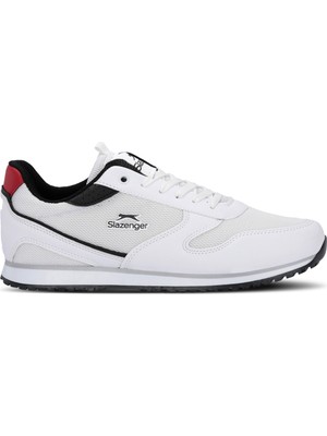 Slazenger Ironıcs I Erkek Büyük Beden Beyaz / Siyah Günlük Spor Ayakkabısı