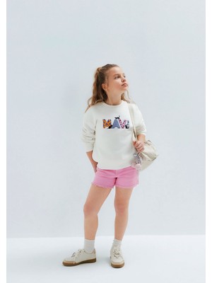 Mavi Melora Pembe Jean Şort 7410655-86707