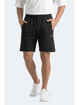 Slazenger Hyperbolt I Erkek Cepli Fıtness Siyah Şort