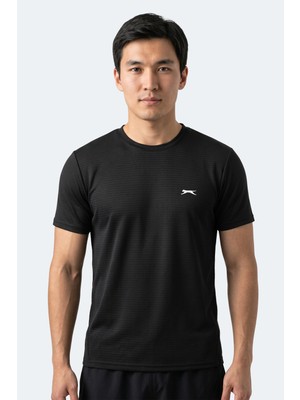 Slazenger Hıjack I Erkek  Siyah Tişört