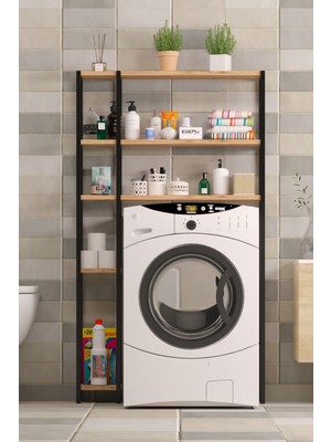 Empressco Egemev Çamaşır Makinesi Üstü Düzenleyici   Bol Raflı Cok Amaçlı  Banyo Rafı Çamaşır Makinası Dolabı - Fiyatı, Yorumları