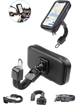 Ozcmax Su Geçirmezz Motosiklet Telefon Tutucu