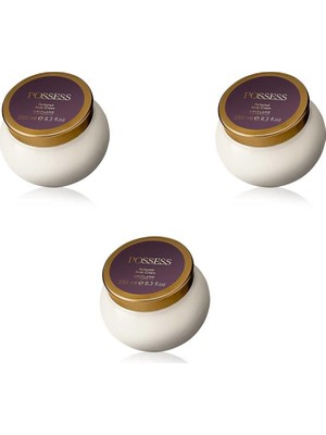 Oriflame Possess Parfümlü Vücut Kremi 250 ml - 3 Adet