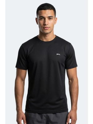 Slazenger Haunted I Erkek  Siyah Tişört