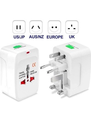 DNR Evrensel Priz-Fiş Çevirici Seyahat Adaptörü  - Universal Travel Adapter