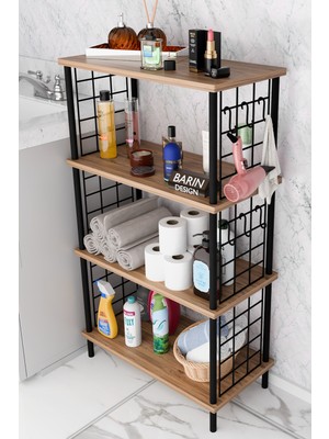 Empressco Barın Desıgn Çevir Kur Kolay Kurulum 4 Katlı Banyo Rafı | Metal Telli Çok Amaçlı Organizer Dolap Stand Raf - Fiyatı, Yorumları