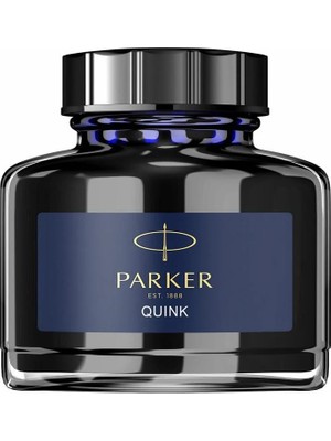 Parker Dolma Kalem Mürekkebi Quink 57 ML Mavi-Siyah Renkli Sarf Malzemeleri 1950378