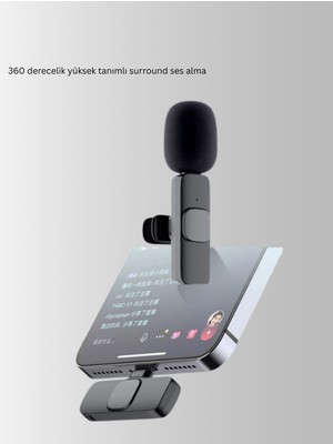 Aycer K11 Yaka Mikrofonu - Lisinya