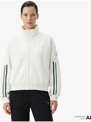 Anta Fearless Trip Kadın Krem Sweatshirt.1