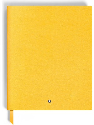 Montblanc Saffiano Deri Sarı Büyük Boy Defter 134744