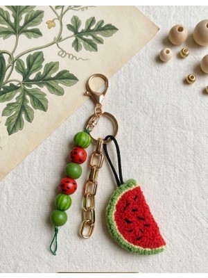 My Balli Store Karpuz Figürlü Anahtarlık ve Çanta Süsü