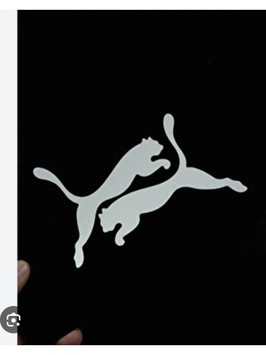 Topuz Motor Cg Sticker Puma  2li yapıştırma beyaz