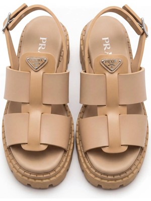 Prada Sport Monolith Kauçuk Sandalet