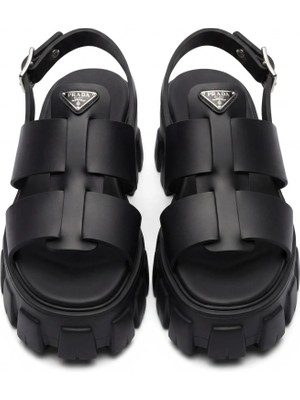 Prada Sport Monolith Kauçuk Sandalet
