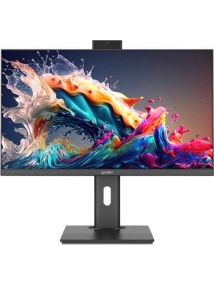 Quadro Expanse Ai 23.8" IPS I5-12450H 16GB 500SSD Pivot, Parmak Izi Fdos Aio