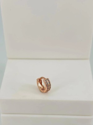 Freedom Storee Rose Zirkon Taşlı Uç Kısmı : Pirinç Kıkırdak Bar Uzunluğu : 6 mm / Bar Kalınlığı 0.8 mm / Top Boyu 3 mm / Çap 6 mm - PT0076-2
