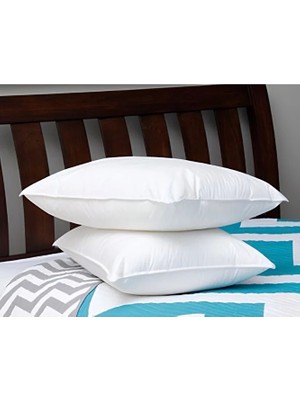 Metinev Miniklere Özel 35X45 Bebek Yastığı Pamuklu Kılıf Boncuk Elyaflı