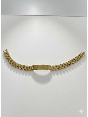Freedom Storee Çelik  Erkek Çelik Bileklik Boy 21.5 cm / En 0.9 Mm  - EBL0044