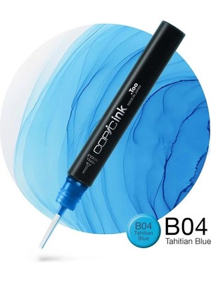 Copic Ink Tahıtıan Blue B-04