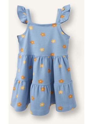 DeFacto Floral Askılı Elbise Kız Bebek H8449A526HS