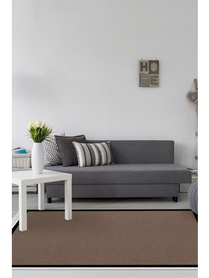 Alanur Home Kaymaz Dijital Mutfak & Salon Halı Yıldız Deri Saçaklı Dokuma E5001