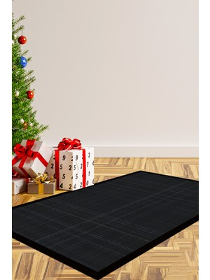 Alanur Home Kaymaz Taban Djt Banyo Mutfak Salon Halı Star Pamuk Dokuma Desen E5007