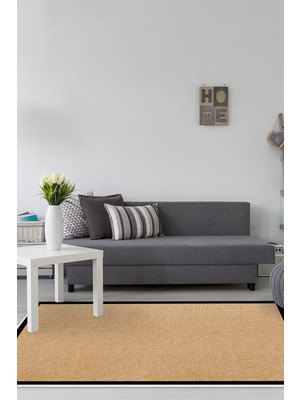 Alanur Home Kaymaz Dijital Mutfak & Salon Halı Star Pamuk Dokuma E5001