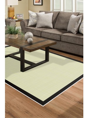 Alanur Home Kaymaz Taban Djt Banyo Mutfak Salon Halı Yıldız Deri Dokuma Desen E5007