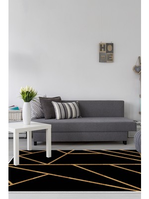 Dekoreko Kaymaz Taban Djt Salon Halısı Trend Modern 686M
