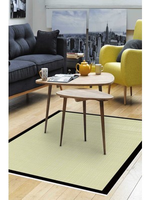 Alanur Home Kaymaz Taban Djt Banyo Mutfak Salon Halı Trend Dokuma Desen E5007