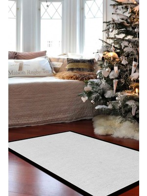 Alanur Home Kaymaz Dijital Mutfak & Salon Halı Star Pamuk Dokuma E5001