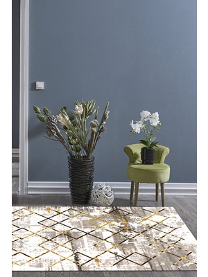 Dekoreko Kaymaz Taban Djt Salon Halısı Trend Modern M5026