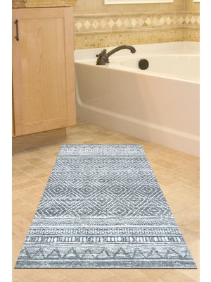 Dekoreko Kaymaz Taban Djt Banyo Halısı Trend Iskandinav F5087