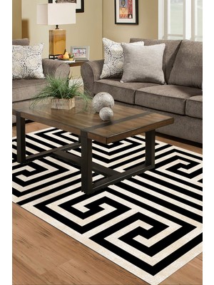 Dekoreko Kaymaz Taban Djt Salon Halısı Trend Modern 658M