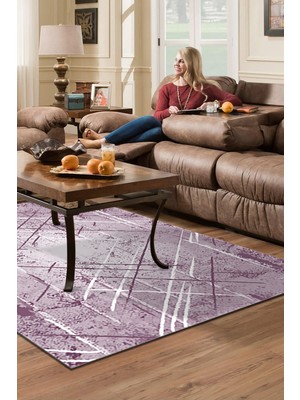 Dekoreko Kaymaz Taban Djt Salon Halısı Trend Modern M5003