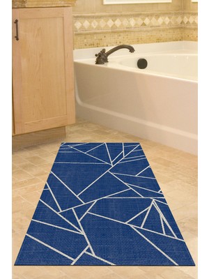 Dekoreko Kaymaz Taban Djt Banyo Halısı Trend Modern 717