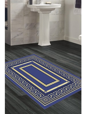 Dekoreko Kaymaz Taban Djt Banyo Halısı Trend Modern 651M