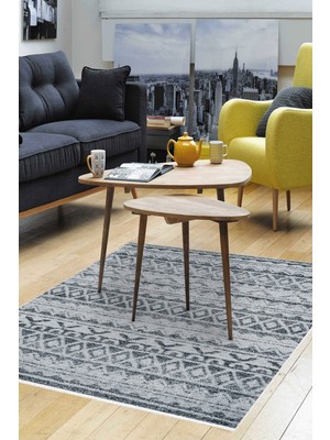 Dekoreko Kaymaz Taban Djt Salon Halısı Trend Iskandinav F5078