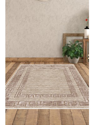 Dekoreko Kaymaz Taban Djt Salon Halısı Trend Modern F5036