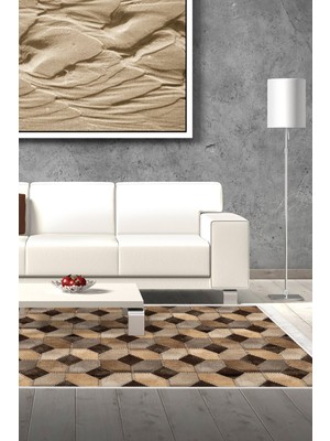Dekoreko Kaymaz Taban Djt Salon Halısı Trend Saçaklı Modern 1926