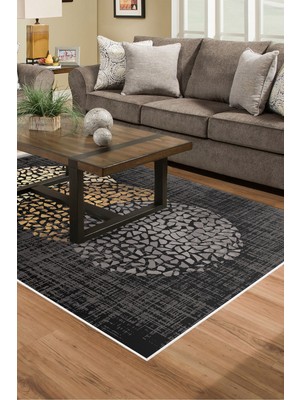 Dekoreko Kaymaz Taban Djt Salon Halısı Trend Modern E4052