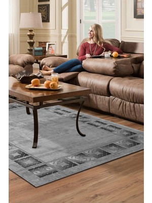 Dekoreko Kaymaz Taban Djt Salon Halısı Trend Modern 691M