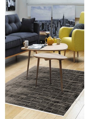 Dekoreko Kaymaz Taban Djt Salon Halısı Trend Modern 1911