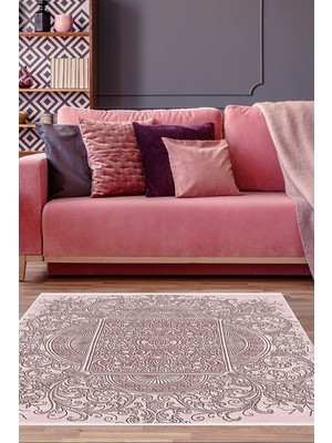 Dekoreko Kaymaz Taban Djt Salon Halısı Yıldız Deri Modern 1488