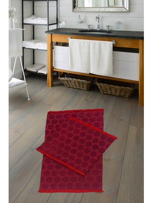 Alanur Home Welsoft Puantiyeli Bambo Klozet Takımı 2 Pcs