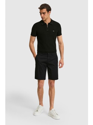 U.s. Polo Assn. Erkek Siyah Şort / Bermuda 50322320-VR046