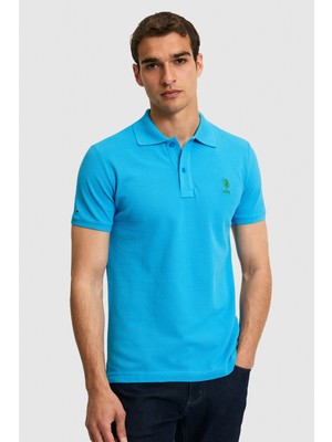 U.s. Polo Assn. Erkek Kobalt Tişört Basic 50322304-VR077