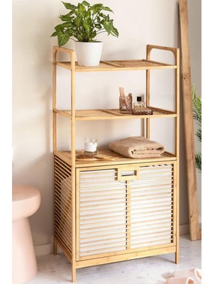 Empressco Digithome Bambu Xl Kirli Sepetli 3 Raflı Çok Amaçlı Banyo Düzenleyici Çamaşır Sepeti Organizer Db-11 - Fiyatı, Yorumları