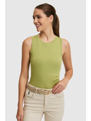 U.s. Polo Assn. Kadın Çağla Tişört Basic 50323534-VR016